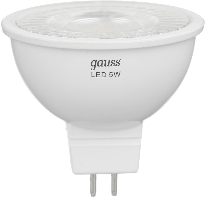 Лампа світлодіодна Gauss (4627116723195) 5Вт, GU5.3, 4100K